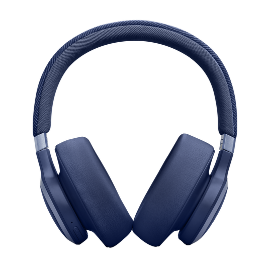 JBL Live 770NC - Blue - Wireless Over-Ear Headphones with True Adaptive Noise Cancelling - Front image number null